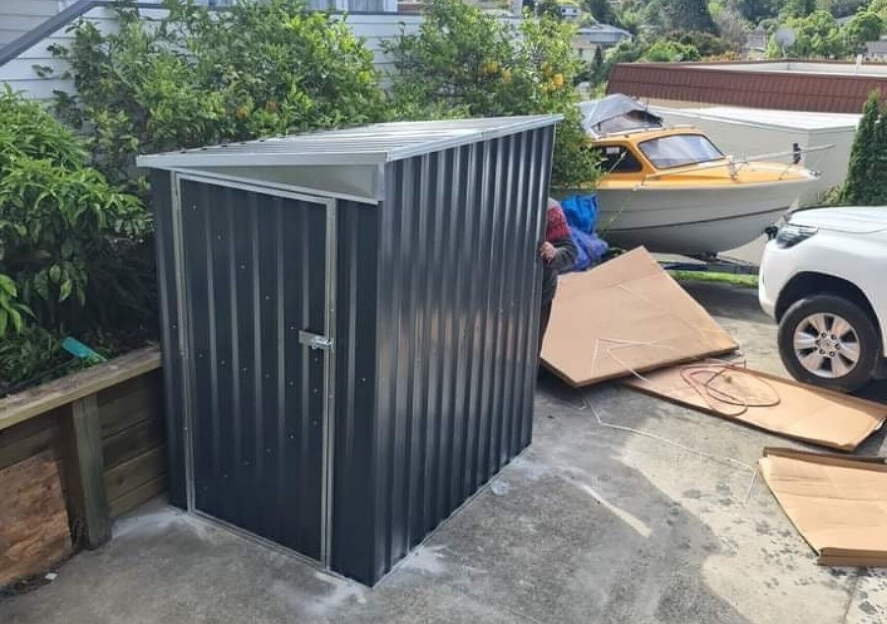 Narrow Shed | Narrow Garden Shed | Narrow Shed for Sale - Steelmates